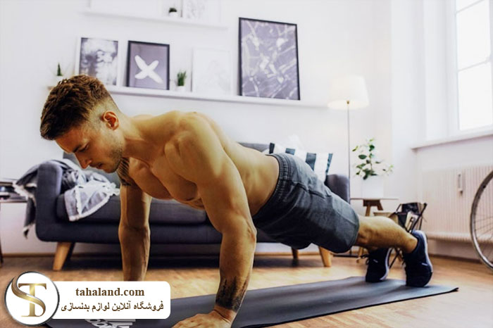 ورزش بدنسازی در خانه